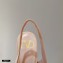 Valentino Sculpted Heel 7cm Rockstud Slingback Pumps Nude Pink 2021