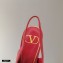 Valentino Sculpted Heel 7cm Rockstud Slingback Pumps Red 2021