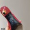 Valentino Sculpted Heel 7cm Rockstud Slingback Pumps Red 2021