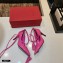 Valentino Heel 8cm Rockstud Slingback Pumps with Removable Strap Patent Pink 2021