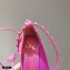 Valentino Heel 8cm Rockstud Slingback Pumps with Removable Strap Patent Pink 2021