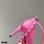 Valentino Heel 8cm Rockstud Slingback Pumps with Removable Strap Patent Pink 2021