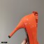 Valentino Heel 8cm Rockstud Slingback Pumps with Removable Strap Patent Orange 2021