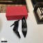 Valentino Heel 8cm Rockstud Slingback Pumps with Removable Strap Patent Black 2021