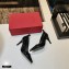 Valentino Heel 8cm Rockstud Slingback Pumps with Removable Strap Patent Black 2021