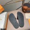 Louis Vuitton Monogram-embossed Slides Mules Black 2021