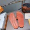 Louis Vuitton Monogram-embossed Slides Mules Orange 2021