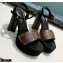 Louis Vuitton Heel 11.5cm Platform 4cm Podium Sandals Monogram Canvas 2021
