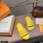 Louis Vuitton Monogram-embossed Slides Mules Yellow 2021