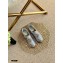 Gucci Sequins GG Matelassé Espadrilles Silver 2021