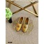Gucci Sequins GG Matelassé Espadrilles Yellow 2021
