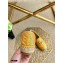 Gucci Sequins GG Matelassé Espadrilles Yellow 2021