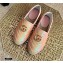 Gucci Sequins GG Matelassé Espadrilles Light Pink 2021