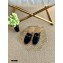Gucci Leather Horsebit Espadrilles Slippers Black 2021