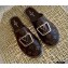 Louis Vuitton Monogram LV Square Espadrilles Slippers Coffee 2021