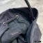 Balenciaga Wheel XS Drawstring Bucket Bag Nylon Black