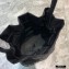 Balenciaga Wheel S Drawstring Bucket Bag Nylon Black