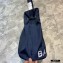Balenciaga Wheel S Drawstring Bucket Bag Nylon Navy Blue