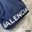 Balenciaga Wheel S Drawstring Bucket Bag Nylon Navy Blue
