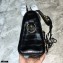 Balenciaga Classic City Mini Bag Crocodile Embossed Calfskin Black/Gold