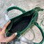 Balenciaga Classic City Mini Bag Crocodile Embossed Calfskin Green/Gold