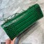 Balenciaga Classic City Small Bag Crocodile Embossed Calfskin Green/Gold