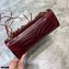 Balenciaga Classic City Mini Bag Crocodile Embossed Calfskin Burgundy/Gold
