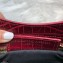 Balenciaga Classic City Mini Bag Crocodile Embossed Calfskin Burgundy/Gold