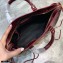 Balenciaga Classic City Small Bag Crocodile Embossed Calfskin Burgundy/Gold