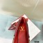 Valentino Chain Detail Ballerina Flats Burgundy 2021