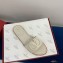 Valentino VLogo Signature Slide Sandals Creamy 2021