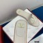 Valentino VLogo Signature Slide Sandals Creamy 2021
