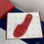 Valentino VLogo Signature Slide Sandals Red 2021