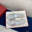 Valentino VLogo Signature Slide Sandals Silver 2021