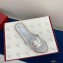 Valentino VLogo Signature Slide Sandals Silver 2021