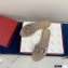 Valentino VLogo Signature Slide Sandals Camel/Crystals 2021