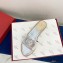 Valentino VLogo Signature Slide Sandals Silver/Crystals 2021
