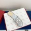 Valentino VLogo Signature Slide Sandals Silver/Crystals 2021