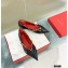 Valentino Chain Detail Ballerina Flats Black 2021
