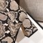 Gucci Leather Knee-high Boot with Horsebit 643889 Snake Print 2021