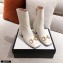 Gucci Leather Ankle Boot with Horsebit 643893 White 2021