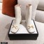 Gucci Leather Ankle Boot with Horsebit 643893 White 2021