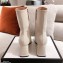 Gucci Leather Ankle Boot with Horsebit 643893 White 2021