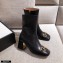 Gucci Leather Ankle Boot with Horsebit 643893 Black 2021