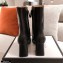 Gucci Leather Ankle Boot with Horsebit 643893 Black 2021