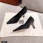 Chanel CC Logo Pumps Black 2021
