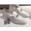 Chanel Quilting Boy Loafers White 2021