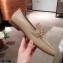 Chanel CC Logo and Chain Loafers Beige 2021