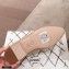 Chanel CC Logo and Chain Loafers Beige 2021