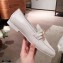 Chanel CC Logo and Chain Loafers White 2021